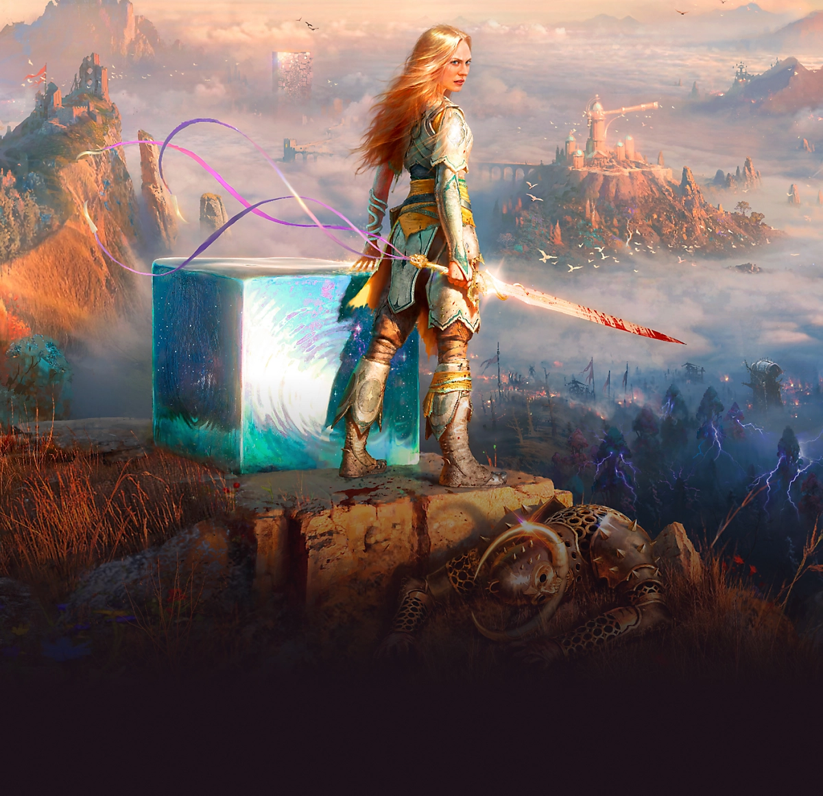 Laufey looks toward the horizon