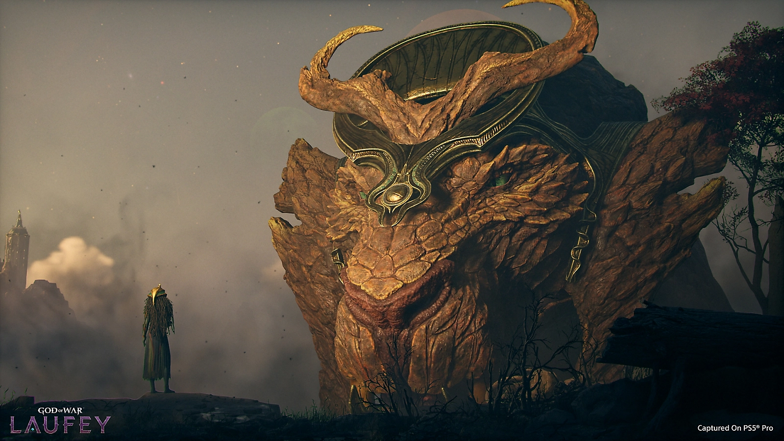 The Leviathan Axe amid an intimate scene
